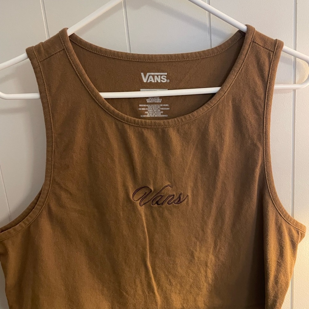 Vans Women's Tan Tank Top